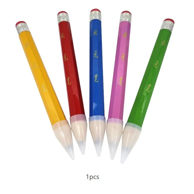 Oversized Giant Wooden Pencil Stress Relief Big Pen Funny Decor Stationery School Office Supplies