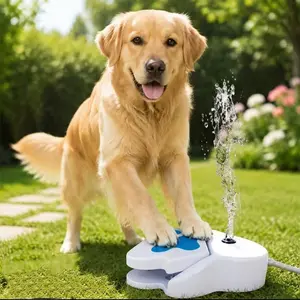 Activate Dog Watering Can, Outdoor Pet Drinking Dispenser, Dog Water Toy, Freshwater Feeder with Hose, Suitable for Small and Large Dogs Cats