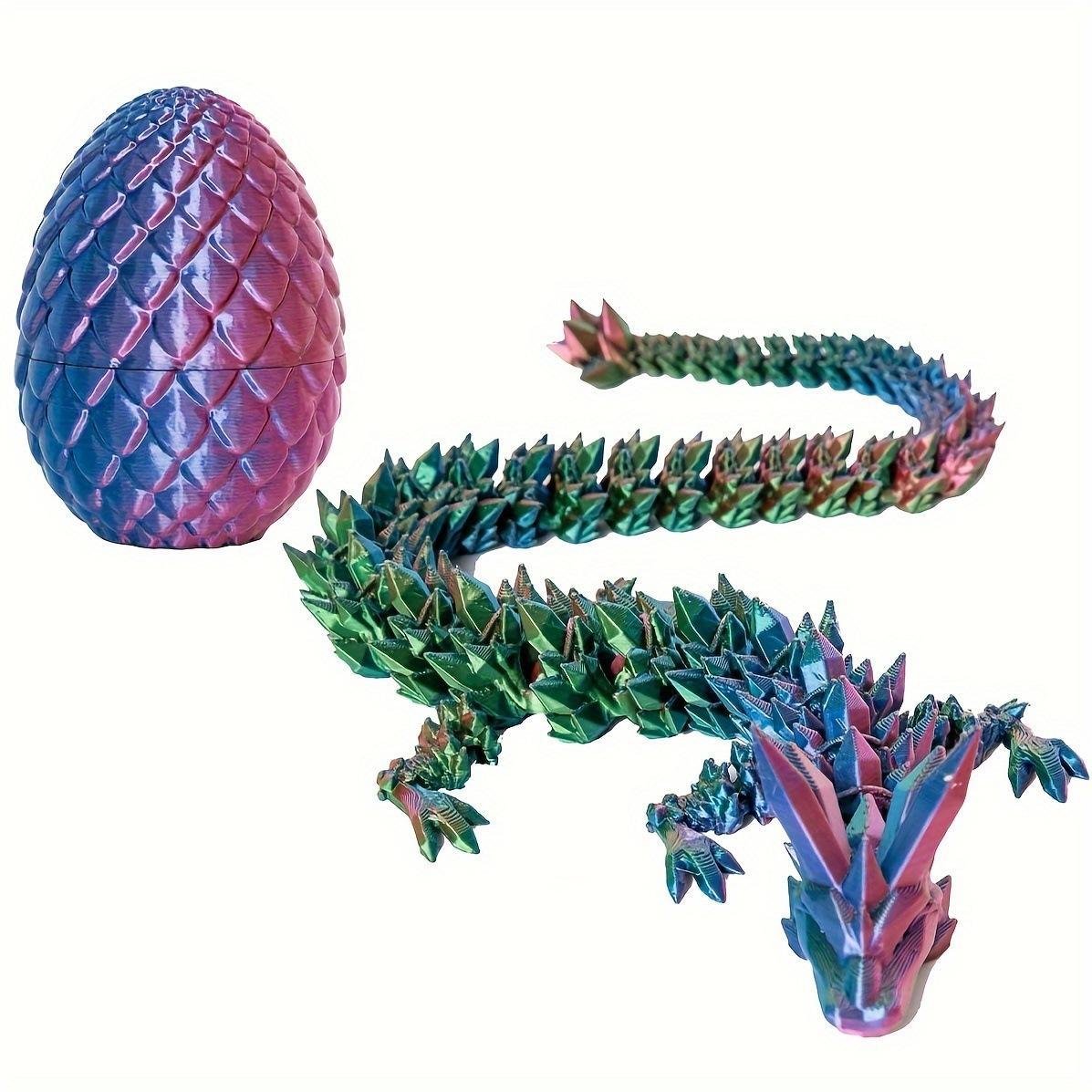 3D Dragon Egg, Halloween, Christmas, New Year, Easter Gifts for Family and Friends, Holiday Party Gifts, Room Decor, Living Room Decoration, Desktop Decor, Fun Gifts, Home Decor Statue, Collectible Figurine