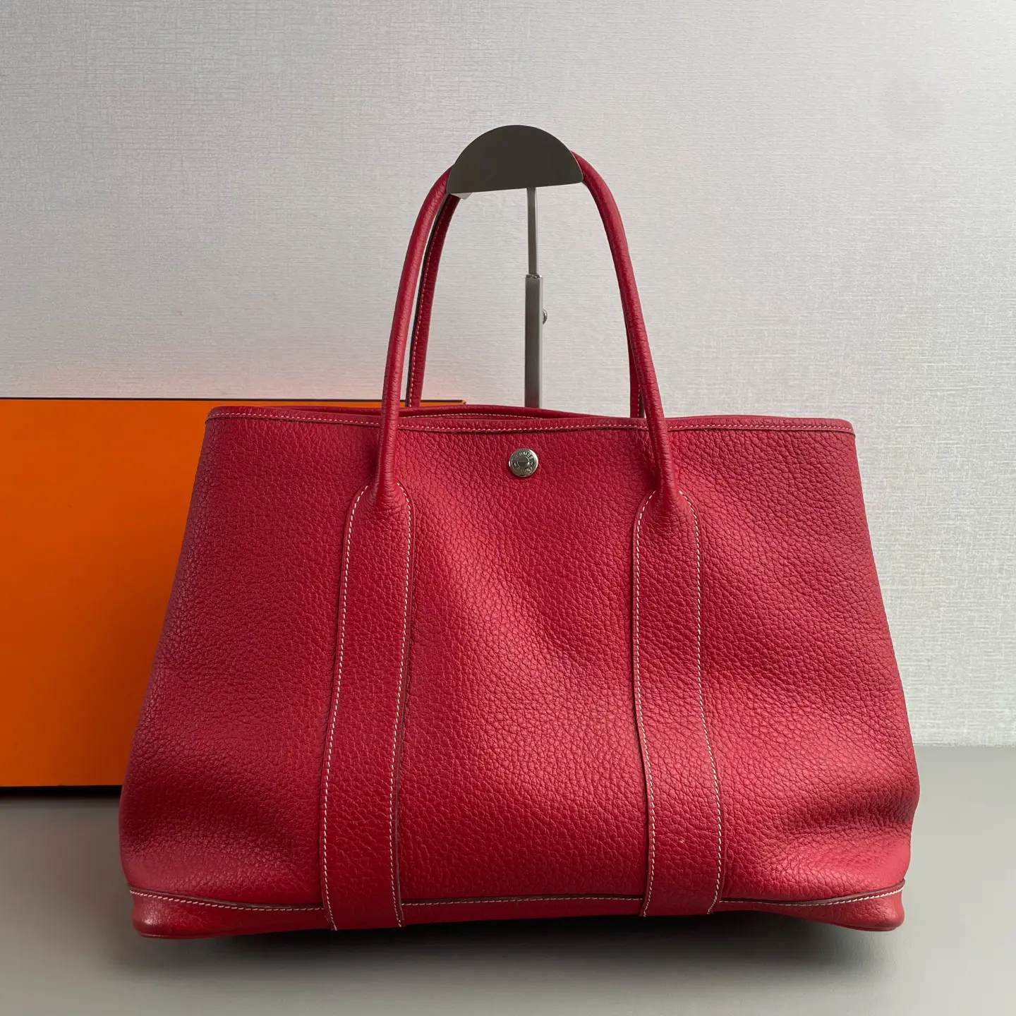 Pre-owned Hermes Garden Party 36 Top Handle Bag Elegant Shoulder Purse, Evening Handbags, Fashion Bags (P12D02067), Aesthetic Handbag
