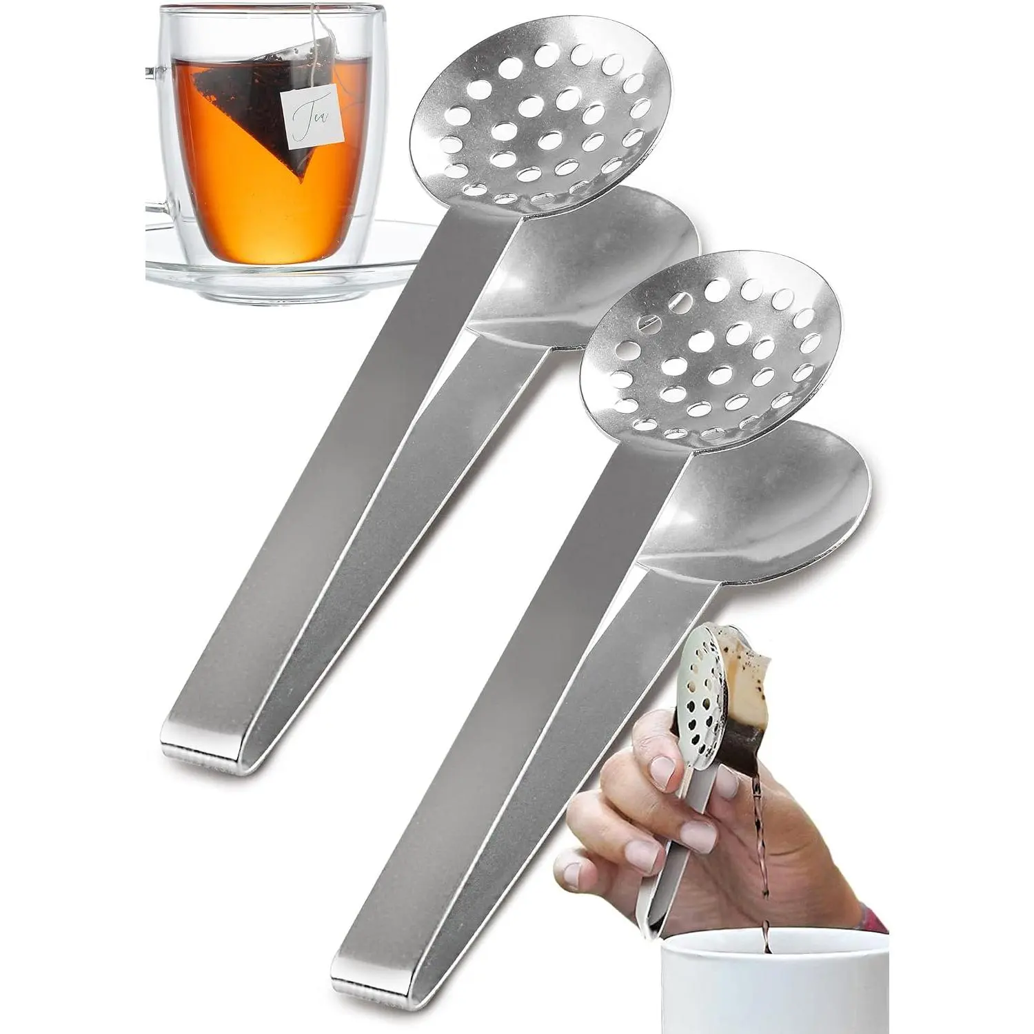 Tea Bag Squeezer 2-Pack
