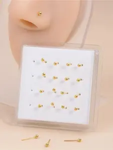 Smooth round bead nose nail is suitable for daily wear, vacation and dating occasions, and is also a surprising and exquisite small gift