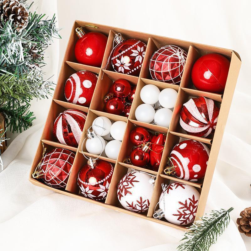 36pcs Christmas Ball Christmas Tree Decoration Ornaments for Home Decor Halloween New Year 2026 Navidad Pendant Ball Accessories