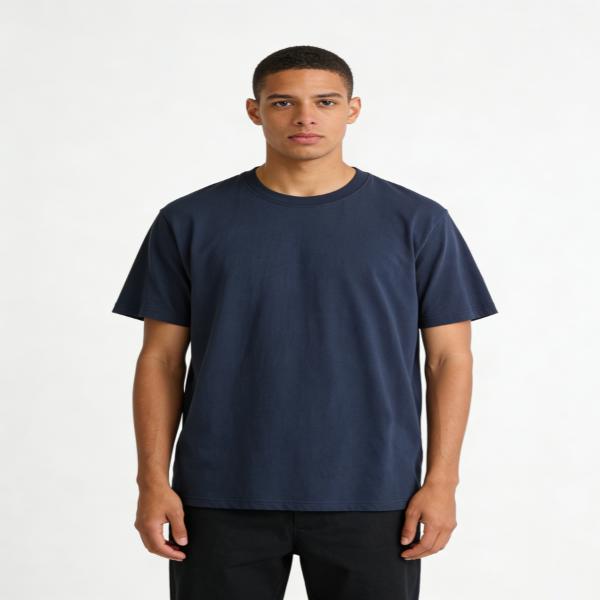 180g 100% pure cotton short-sleeve T-shirt for men and women, solid color round-neck T-shirt, base shirt