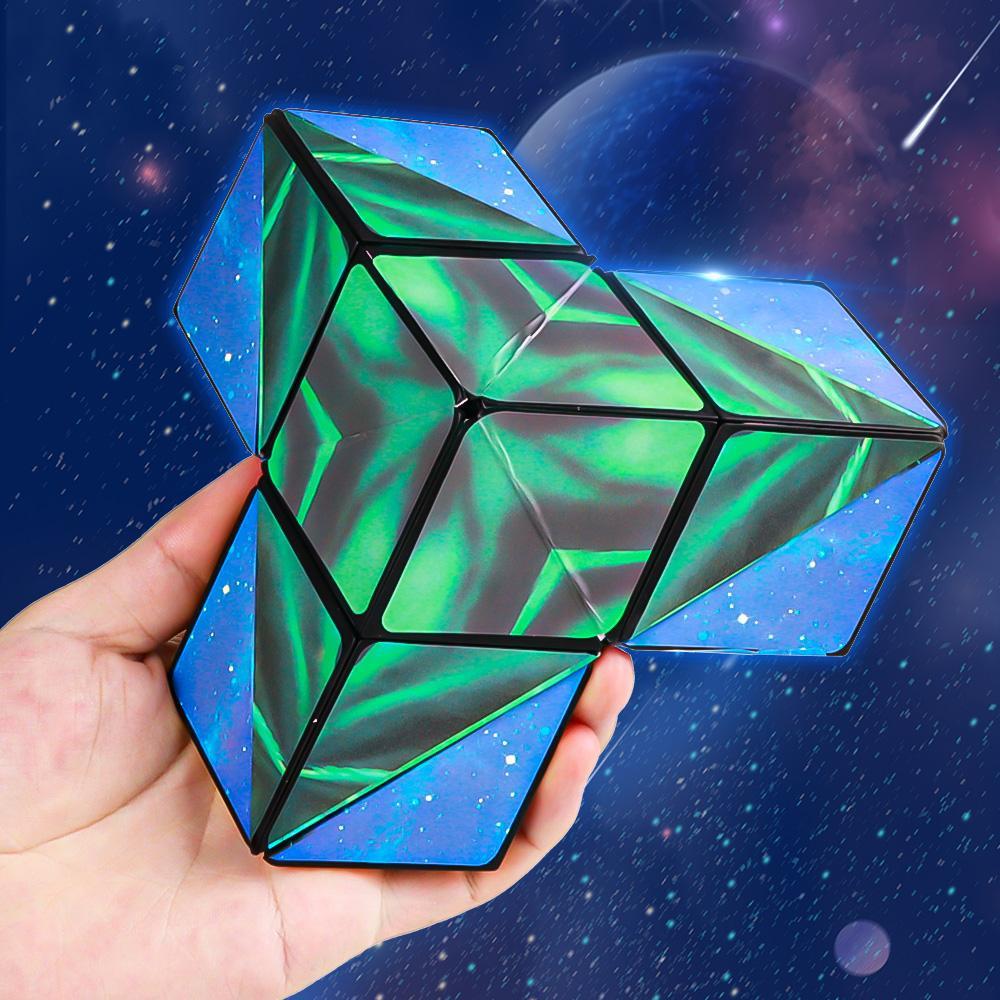 3D Creative Cube Toy, Infinite Changeable Geometric Puzzle Toy for Kids Gift, Educational Toys