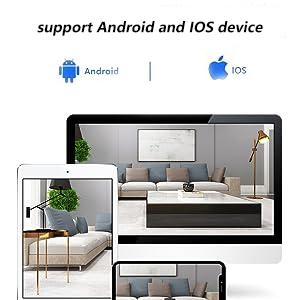 STANDARD GOODS MiniSmart Hidden HD Cameras Wireless WiFi Camera for Home Security - Night Vision, Built - in Battery, App Control (iOS & Android) - Ideal Indoor Nanny, Pet & Dog Camera