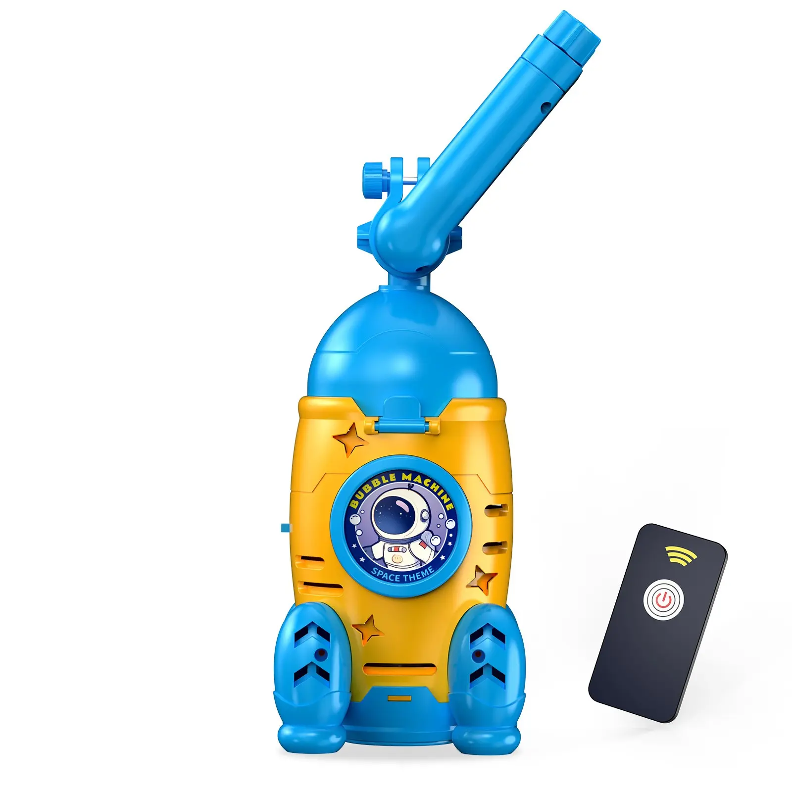 Remote Control Bubble Gun for Kids, Automatic Rocket Bubble Machine, Bicycle Use, Handheld Rechargeable Bubble Blower Toy
