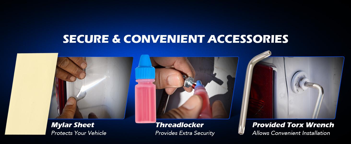 THE WELL KEPT Truck Tailgate Assist Compatible with 2009-2025 Dodge Ram 1500 2500 3500, Pickup Tailgate Lift Assist Kit 2009 2010 2011 2012 2013 2014 2015 2016 2017 2018 2019 2020-2025 Dodge Ram