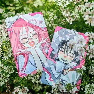 2 Pcs/set Anime Alien Stage Kawaii LOMO Card HD Photos of Comic Protagonists for Fans Collection Decorate Cosplay Gift