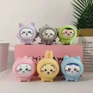 Trendy Toy jiyi Pajama Series Face Change Hachiware Cute Funny Face Changeable interesting Toys Usaqi Friends Gift
