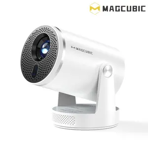 Magcubic Auto Focus HY320Pro Projector, Native 1080P, Google Assistant, 400ANSI Smart Projector with Android 14, WiFi 6, Bluetooth 5.4, Short Throw Home Theater Projector for Movies, Gaming & Outdoor Use