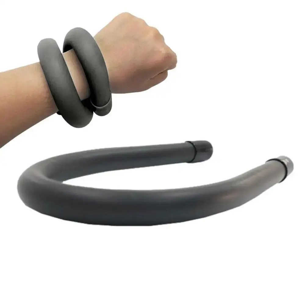 1PC Adjustable Wrist Ankle Weight Ring, Ankle and Wrist Weights for Women & Men Unisex, 300g/350g/400g/450g Optional, Soft Strap for Swimming, Running, Yoga, Gym, Home Workout, Fitness Training - Lightweight & Comfortable (Black)