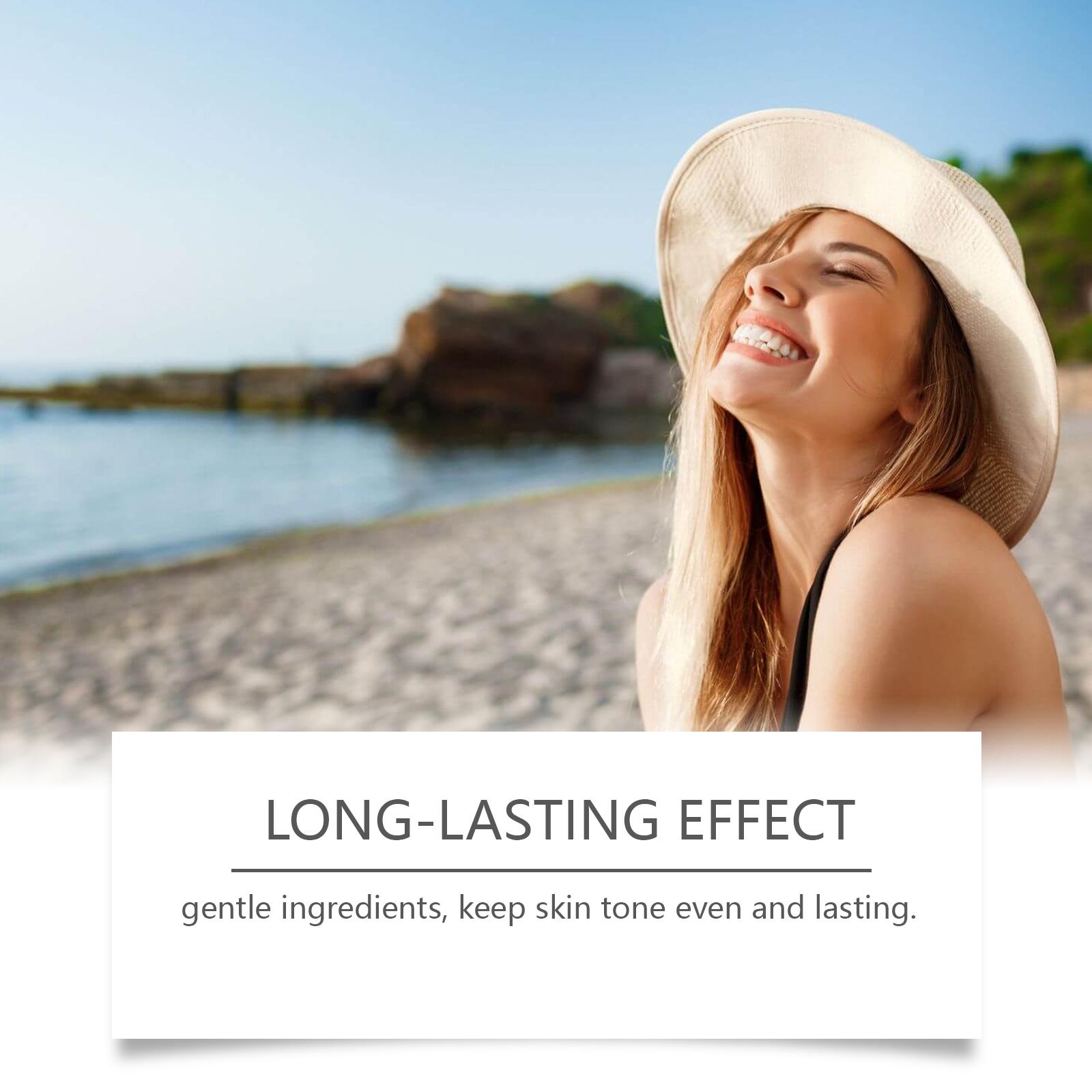 HANCHOBIT Daily Tanning Foam Mousse Even Skin Tone Long-lasting Gentle Moisturizing Body Care Mousse