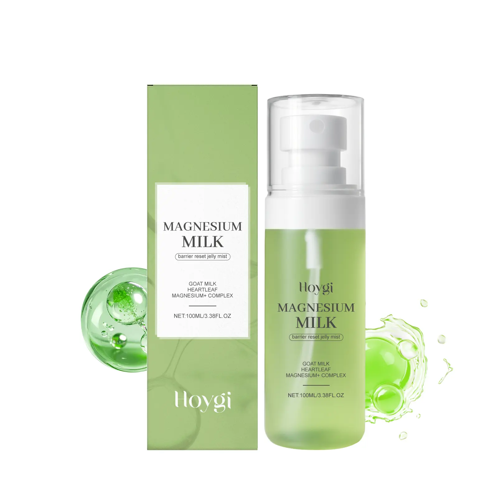 Hoygi Jelly Toner Spray Provides Comfortable Care For Facial Skin, Hydrating, Moisturizing, Making It Smooth, Lustrous And Cool