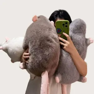 Fancy Rat | 10"22" Oversized Mouse Doll Stuffed Animal Plush Toy Gifts for Adults & Kids Birthday Durable Soft Fluffy Cuddly Teddy Bear