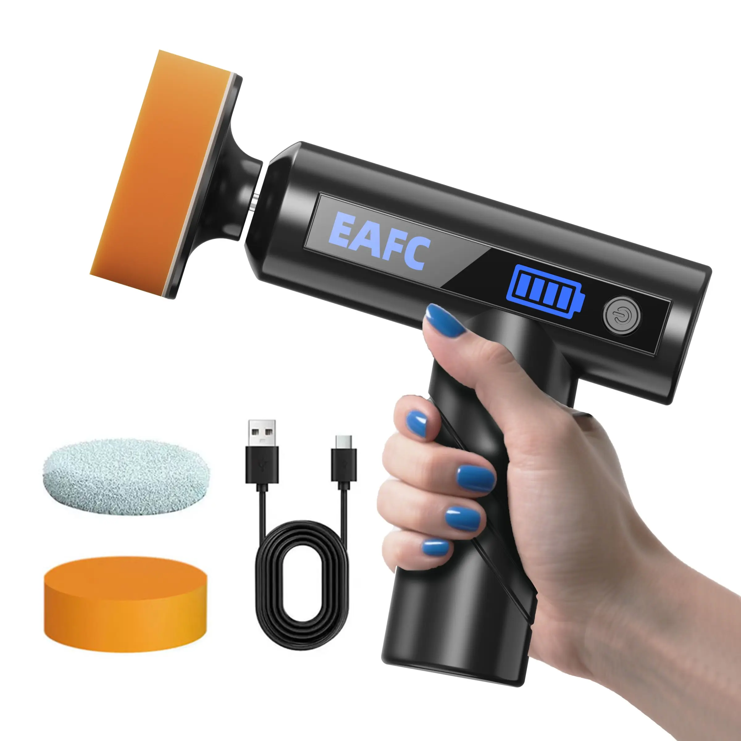 Car Polisher Machine, Electric Automotive Car Polishing Waxing Tool, Professional Body Repair Kit for Motorcycles, Off-Road Vehicles, Car Paint Care Accessories
