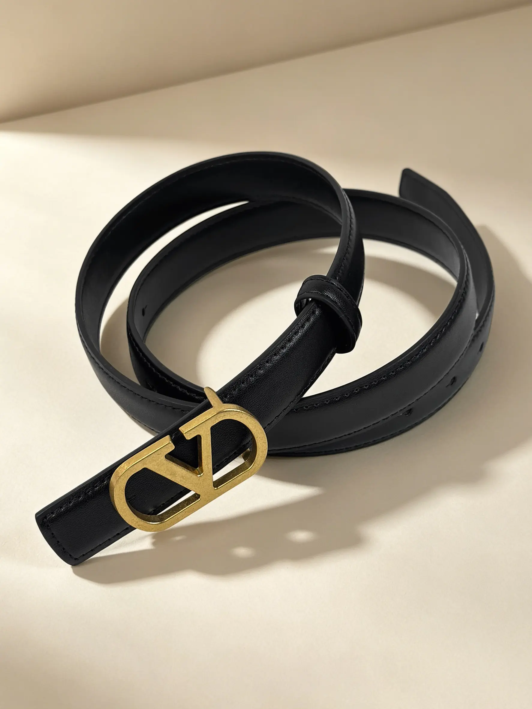 Women's Business Metal Buckle Geometric Waist Belt, Casual Style, All Seasons, Perfect for Office Wear, Skirts and Pants