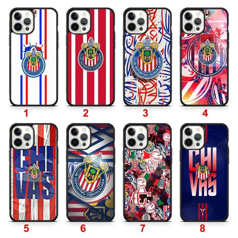 Chivas Football Club iPhone Case — Compatible with iPhone 11–17 Pro Max/Plus Series and Samsung Galaxy S23– Series