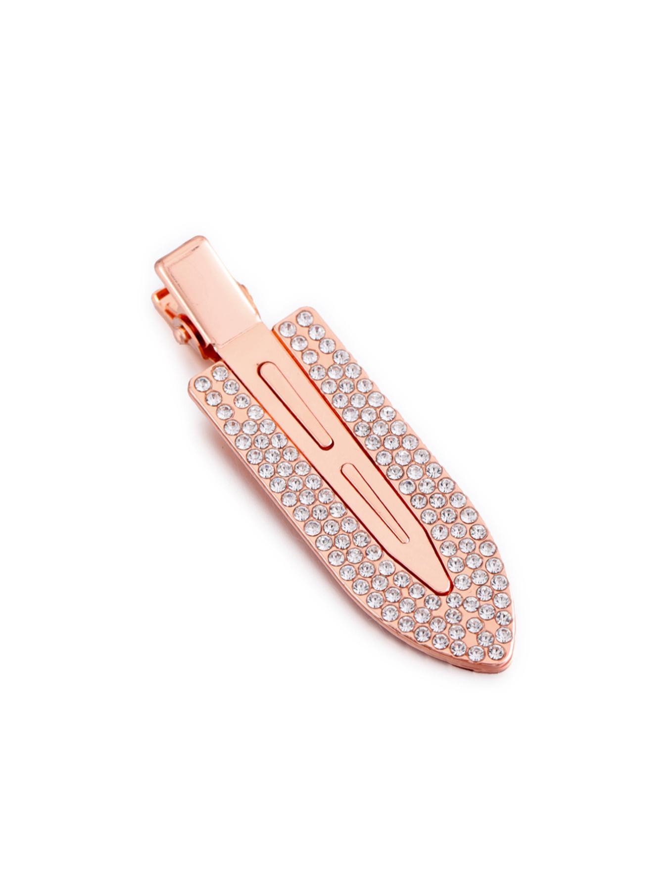 Rhinestone Decorated Hair Clips, Elegant Hair Accessories for Women & Girls, Minimalist Headwear Suitable for Thick Hair, Hair Clip Set