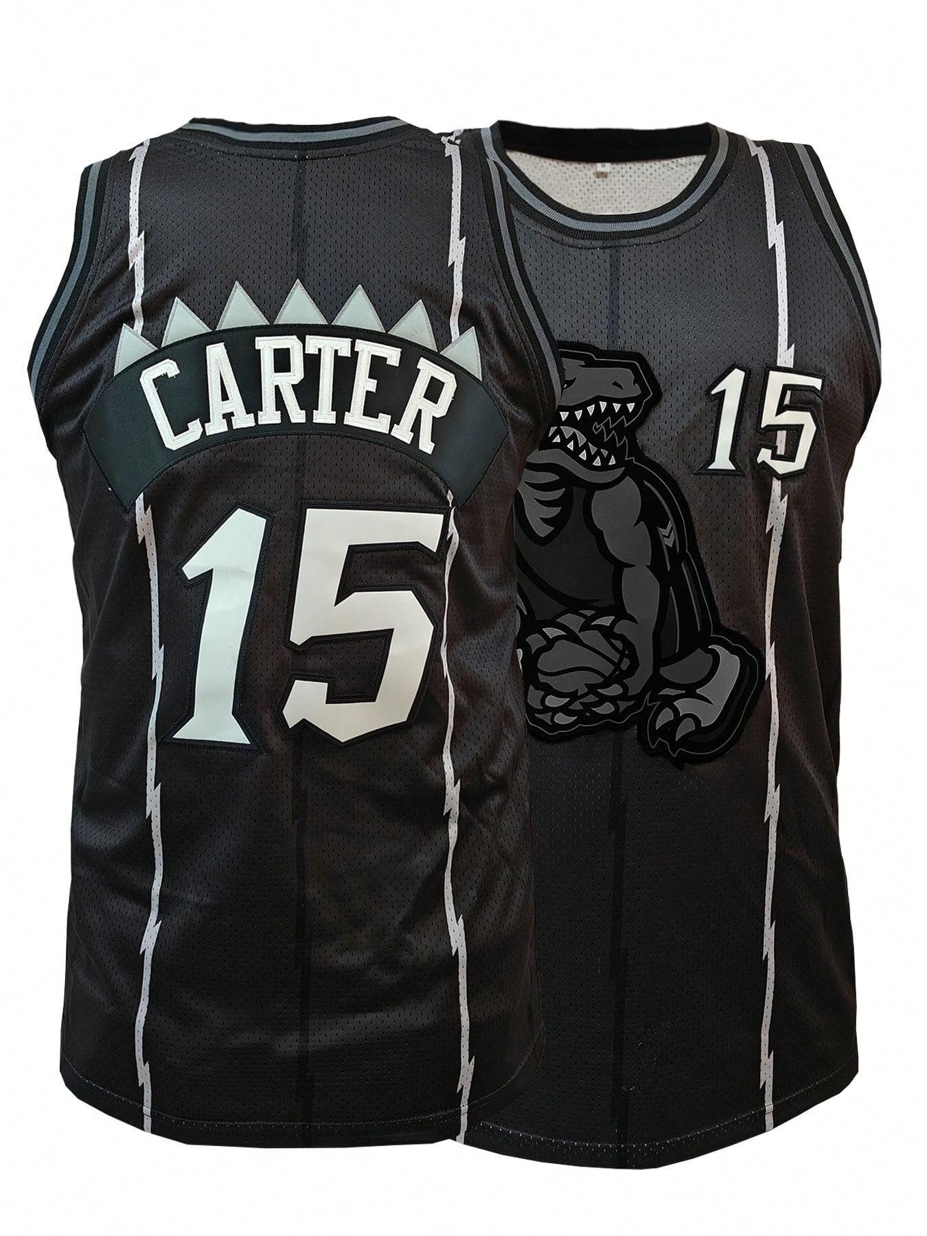 Men's Figure Embroidered Vintage Basketball Jersey, NBA Jersey, 1 Count Loose Sleeveless Vest, Breathable Comfortable Sports Jersey for Training & Outdoor Activities, Sport Outdoor Clothes