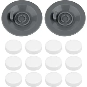 2pcs Espresso Cleaning Discs & 12pcs Cleaning Tablets Compatible with Luxe Coffee Machine, Silicone 54mm/2.13in Espresso Backflush Disc Tablets