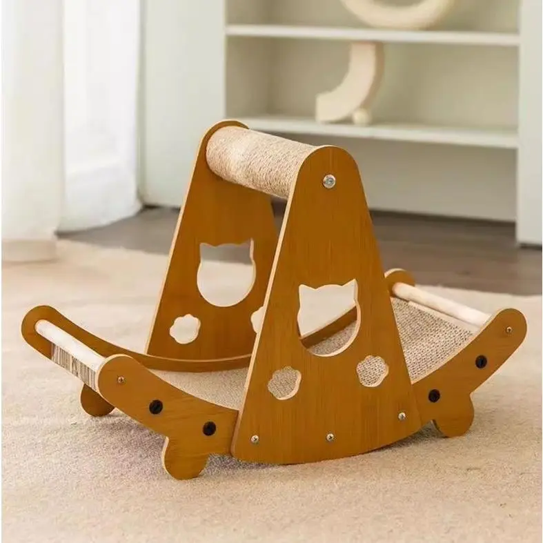 Upgraded Sisal Scratching Pad, Creative Shed-Free Cat Scratch Mat That Doesn’t Leave Crumbs