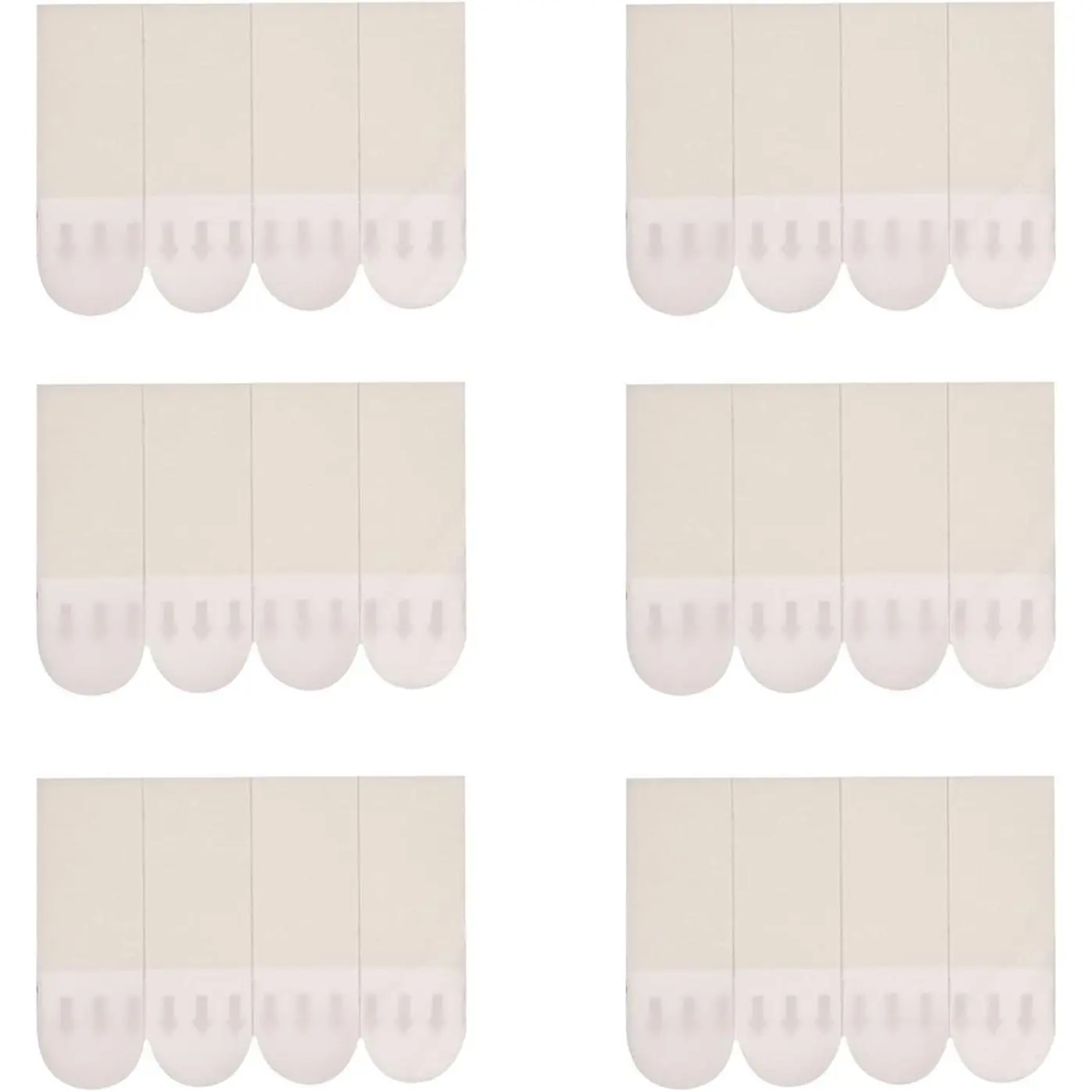 72 Small Refill Poster Hanger Strips, No Tools Wall Posters  Strips, Removable  Free Double Sided Adhesive Strips  Strips for Holiday Posters and Decorations (Small-72Strips)