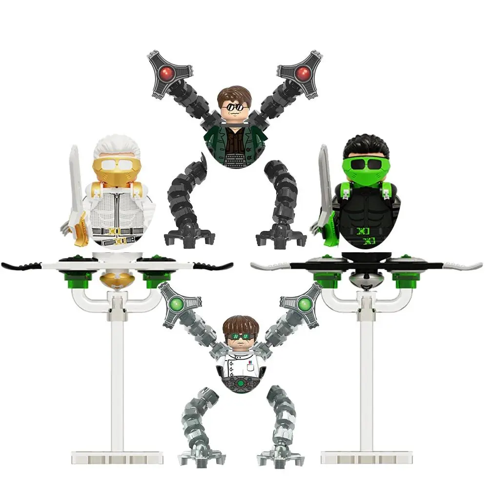 Big Boss Green Goblin Blocks Bricks For Toys Back To The Future Gifts Mini Action Figures Building Blocks For Party