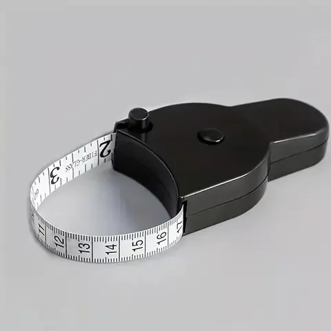 Soft Tape Measure for Body, Waist, Chest & Thigh, Extendable Fitness Measuring Belt, measurement tape, Plastic Material, Easy to Use at Home & Gym
