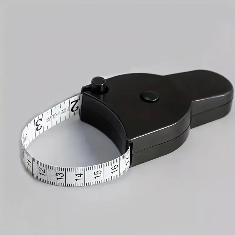 Soft Tape Measure for Body, Waist, Chest & Thigh, Extendable Fitness Measuring Belt, Plastic Material, Easy to Use at Home & Gym
