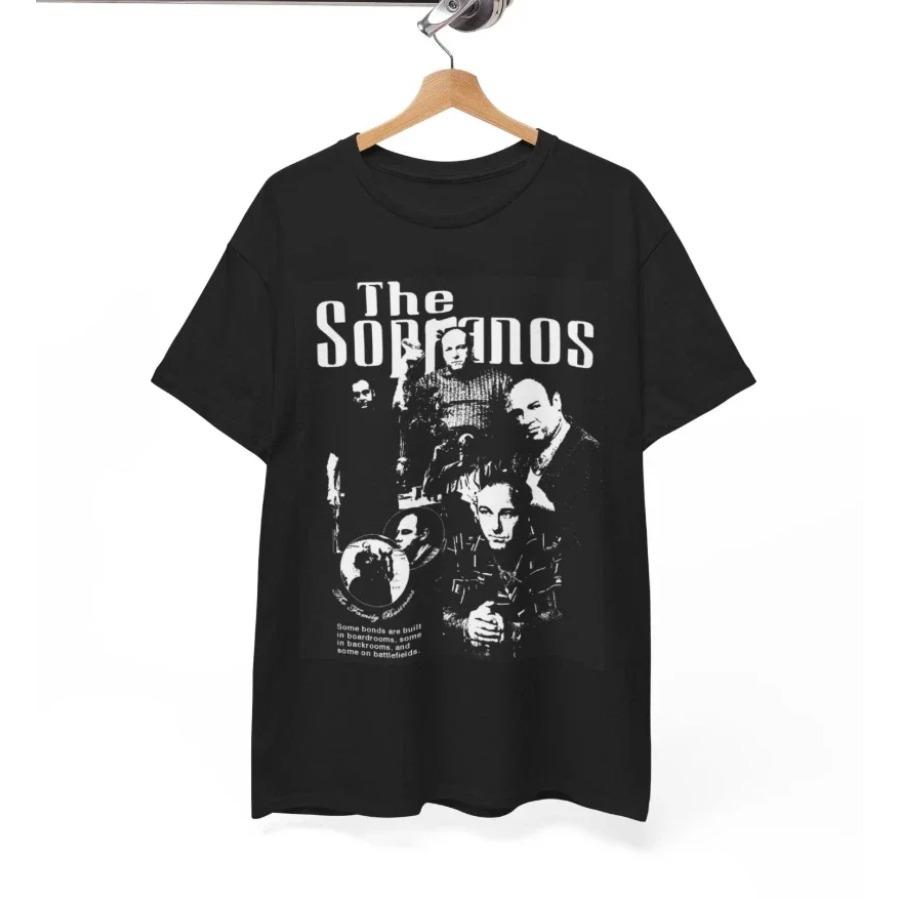 Tony Soprano Graphic T Shirt Vintage Retro Tv Unisex Summer Cotton Top Tee Short Sleeve Streetwear Loose Casual Trendy Soft Breathable High Quality Cool Comfortable Gift For Fans