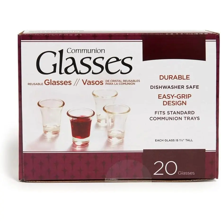 Communion Cups - Glass (Box of 20)
