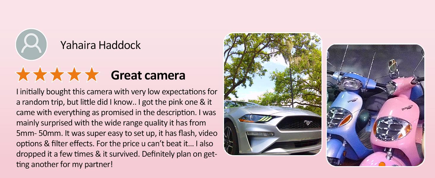 Digital Camera, FHD 1080P Digital Point and Shoot Camera with 16X Zoom Anti Shake, Compact Portable Small for Girls Boys Teen Student Cameras with 32GB Card, 2 Batteries