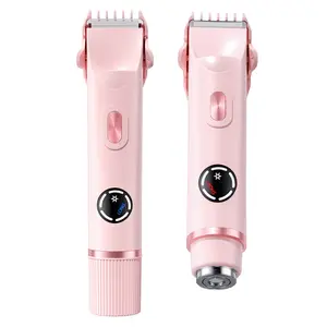 Women's Two-In-One Electric Bikini Trimmer and Body Shaver, Rechargeable Design, Ideal for Brows, Arm Hair, Leg Hair, Armpit Care, Perfect Gift