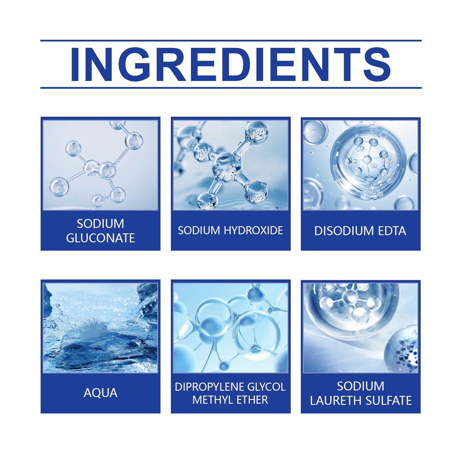 Bathroom Foam Cleaning Spray Bathroom Bathtub Multifunctional Remove Stains Dirt Foam Cleaning