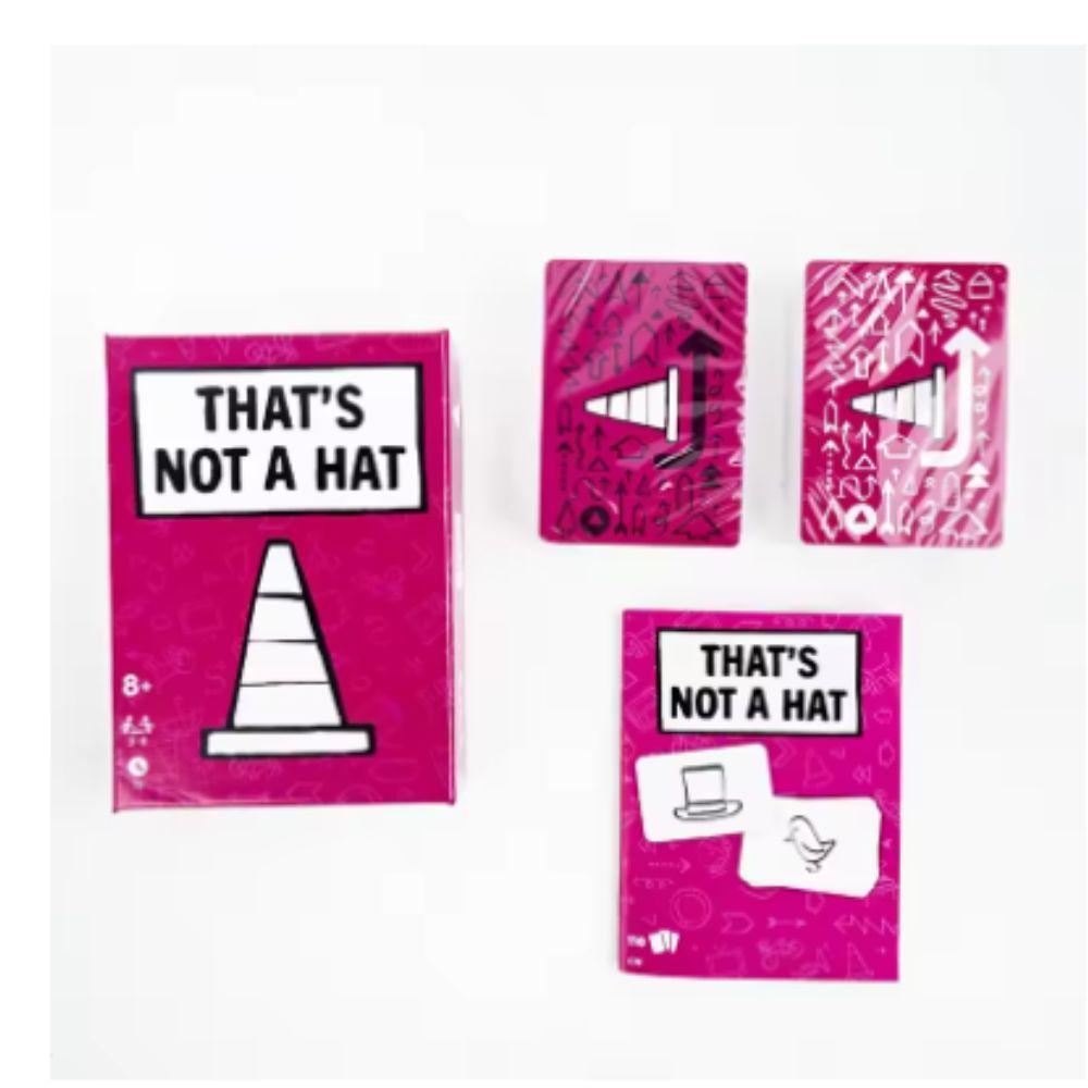 Juego único de juego de fiesta feliz que no es un sombrero, juego de mesa superior con juego de cartas básico extendido, juego d