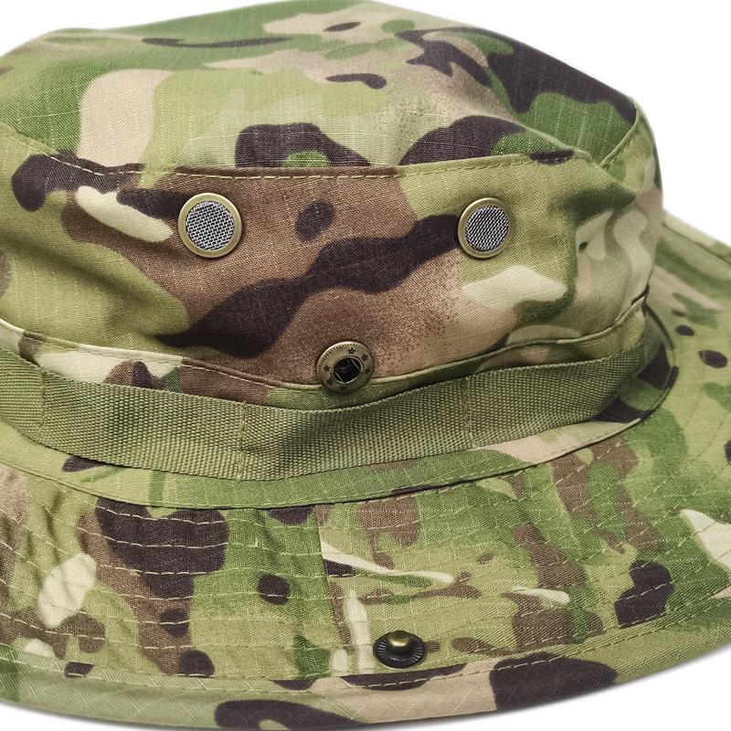 Tactical Camo Boonie Hat for Men, Wide Brim UV Protection Sun Hat for Fishing, Hiking, Hunting & Outdoor Adventures
