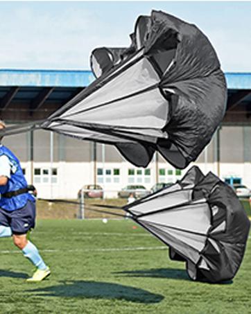 Running Speed Training Speed Chute Resistance Parachute for Speed and Acceleration Training Fitness Explosive Power Training 56-Inch