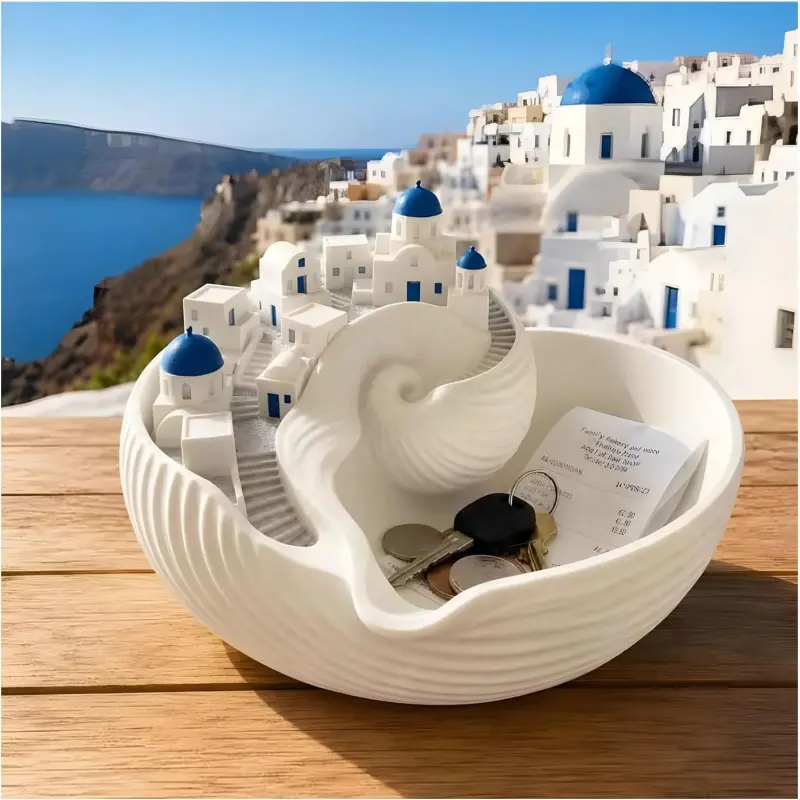 Cross-border new product Mediterranean Blue Universal Bowl Decorative Bowls