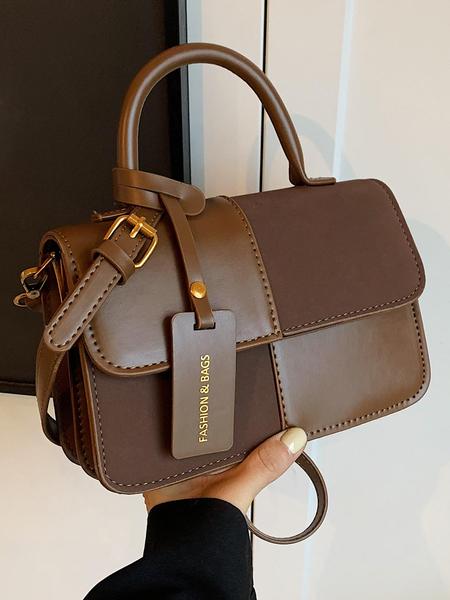 Women's Simple and Personalized Retro Square Bag with Flip Cover, Fashion Purses, Fashionable and Casual, Versatile and Trendy Exquisite Women's Shoulder Bag Crossbody Bag, Suitable for Office and University Use, Suitable for Travel and Outings.