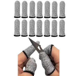 14pcs Reusable Anti-Cut Fingertip Finger Cover Protector Suitable for Work and Sculpture