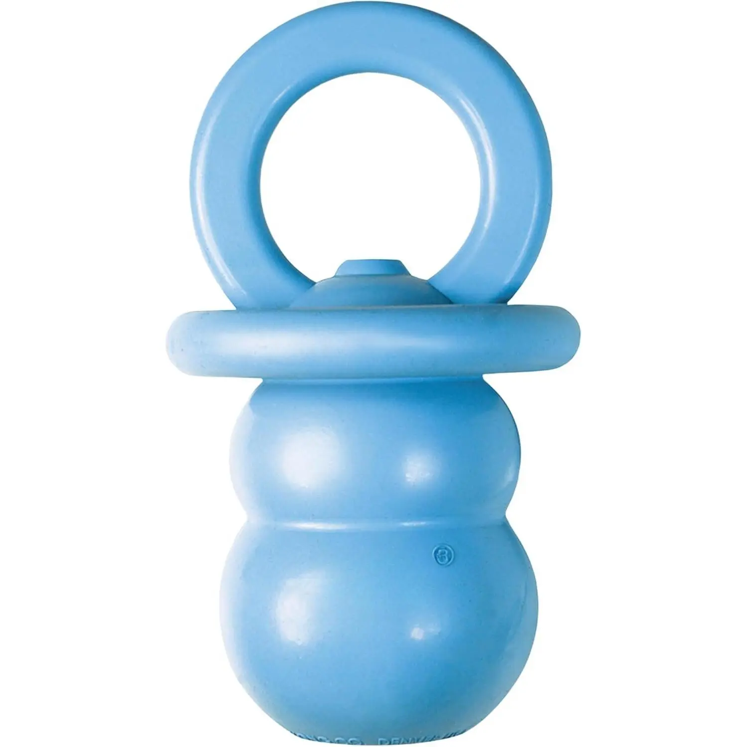 Puppy Binkie - Pacifier   for Puppies - Stuffable    for  - Durable  Rubber for  Puppy - for Small Puppies - Blue