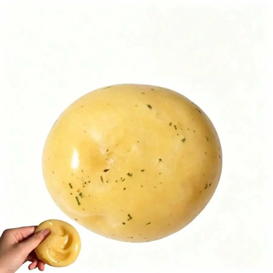 1pc Potato Milkshake Squeeze Stress Ball, Soft Elastic Potato Shaped Decompression Fingertip Toy