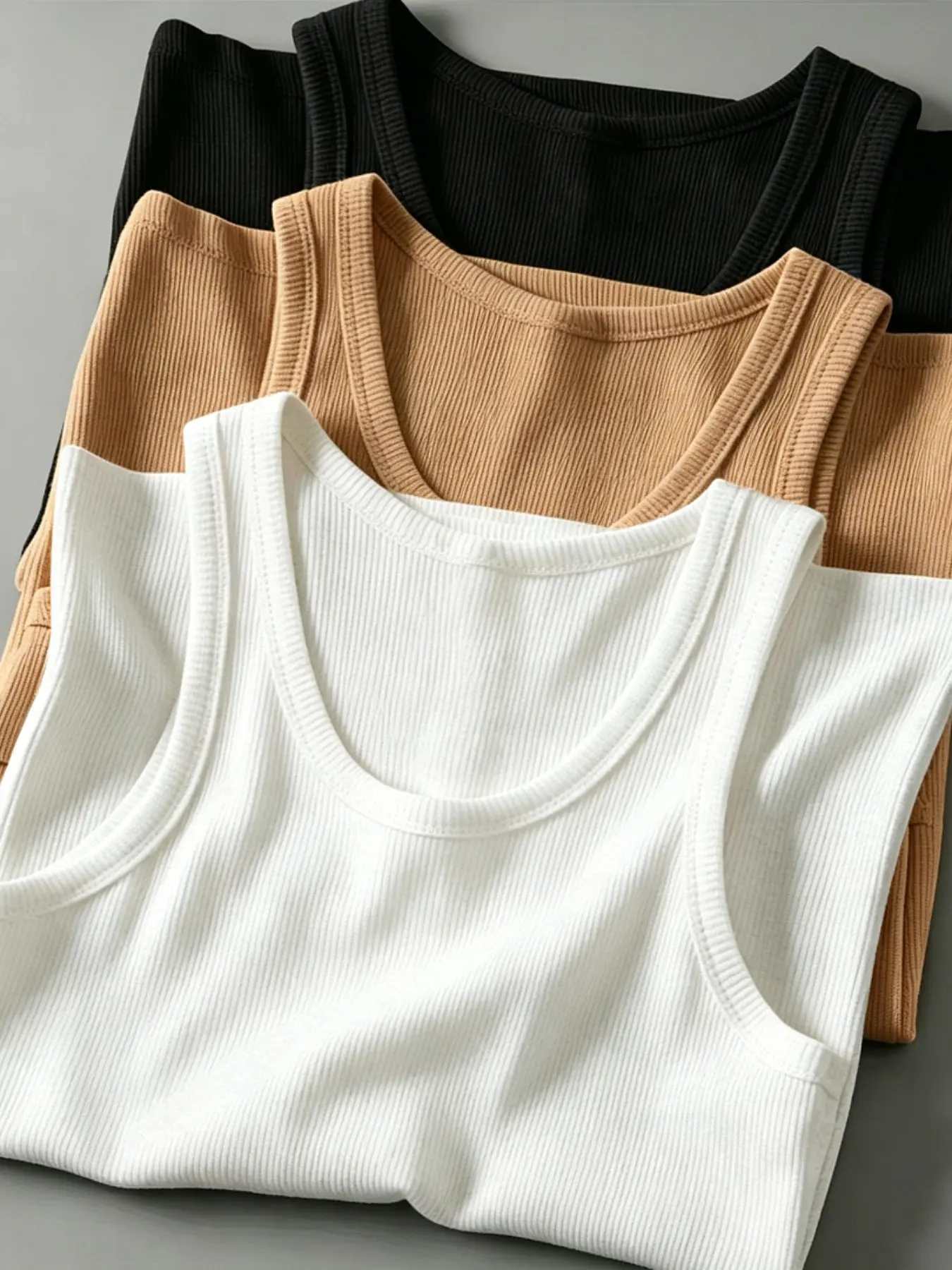 Men's Summer Sports Tank Top, Dry Fit Sleeveless, Sweat Wicking Vest, Fitness Exercise Wear, Quick-Dry Moisture-Wicking Elastic Underwear, Athletic Activewear, Casual Fitness Wear, Solid Sports Vest, Wholesale Cross-Border Export