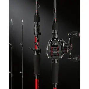 Twin Tip Fishing Combo Spinning Casting IM6 Graphite 2Pc Blanks Extra Backup Tip Stainless Guides KastFlex EVA Handles