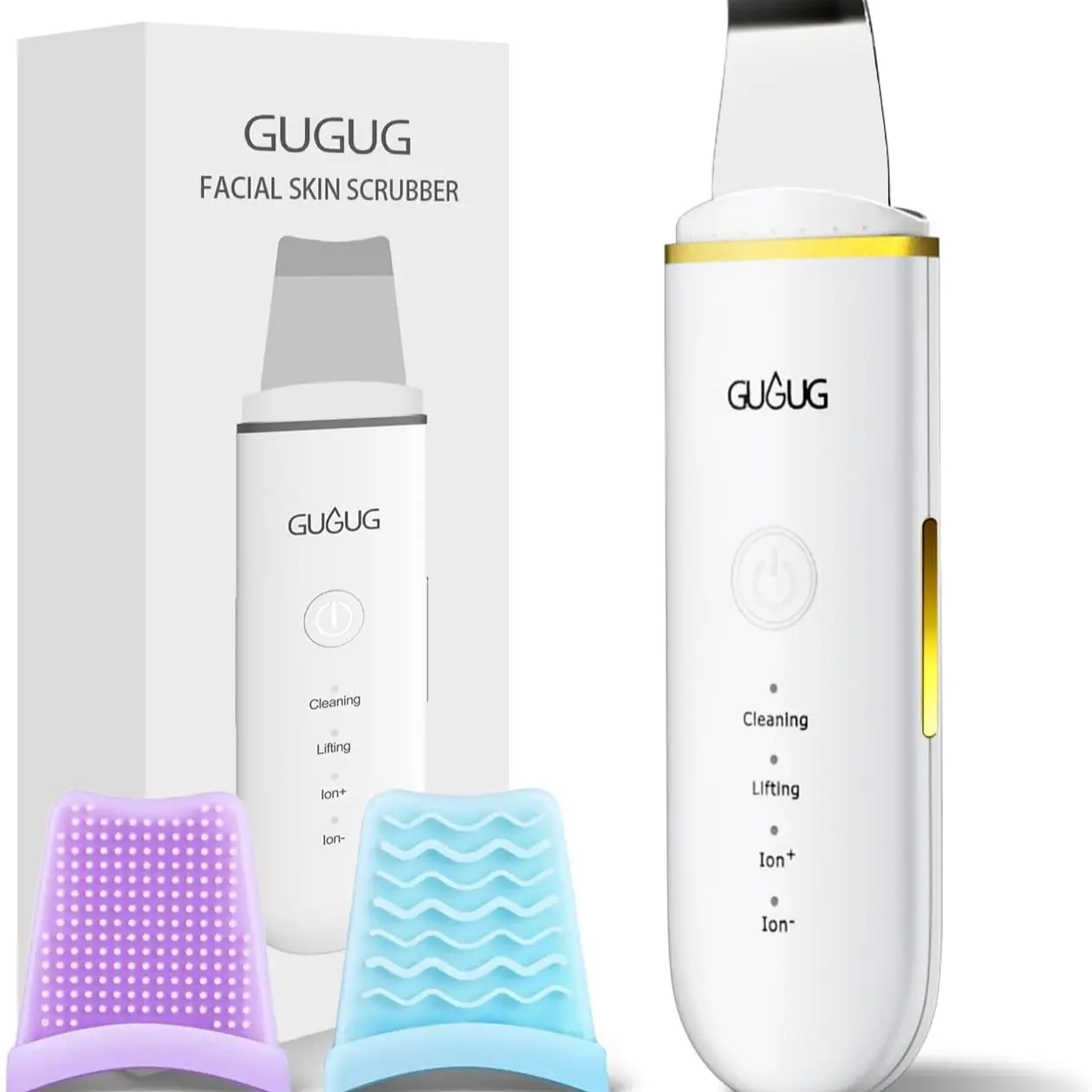 Ultrasonic Blackhead Cleaner, 1 Box Facial Cleansing Instrument, Facial Skin Care Tool, Professional Facial Beauty Instrument for Women