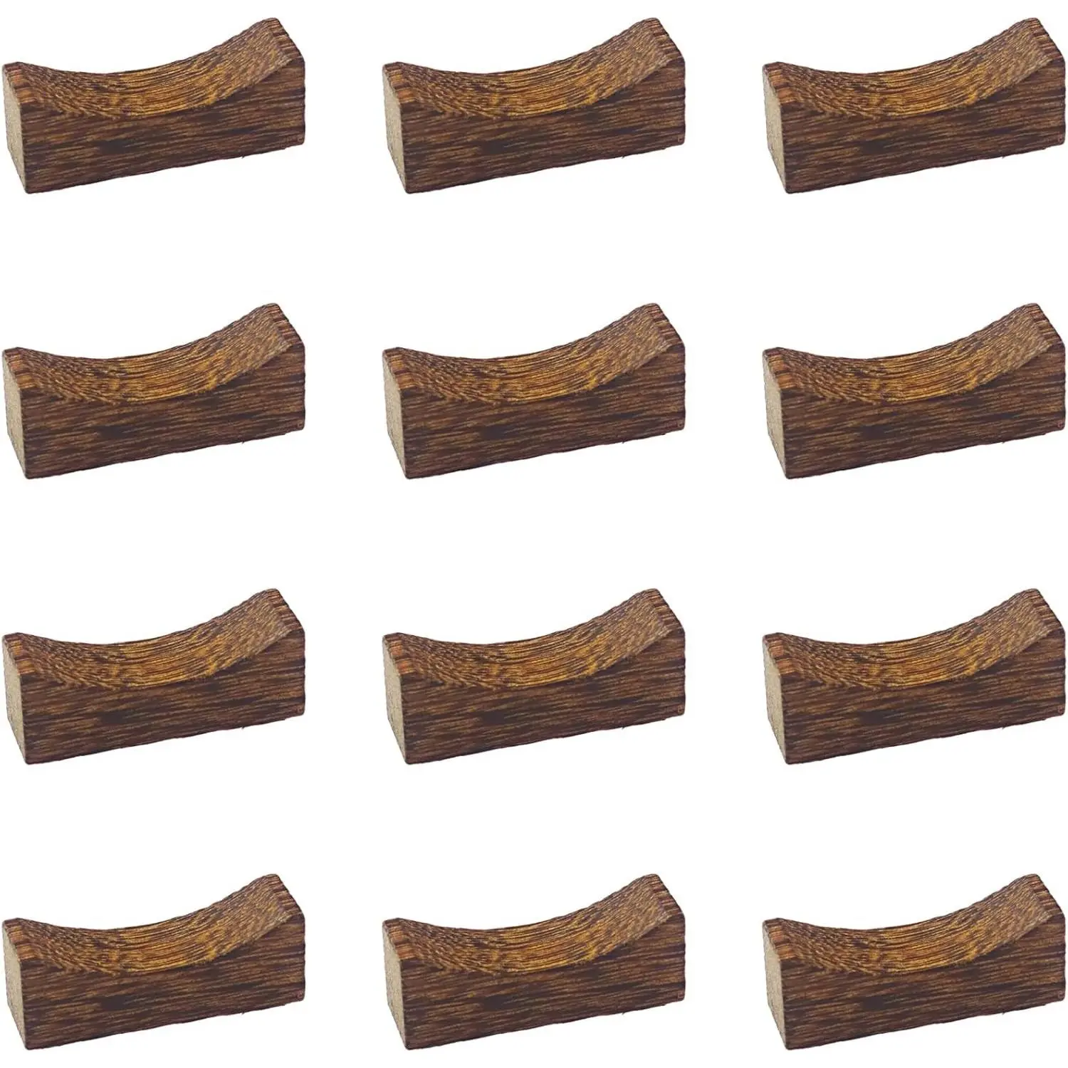 12 Pieces Wooden Chopstick Holders Chopstick Rest for Home, Hotel, Restaurant