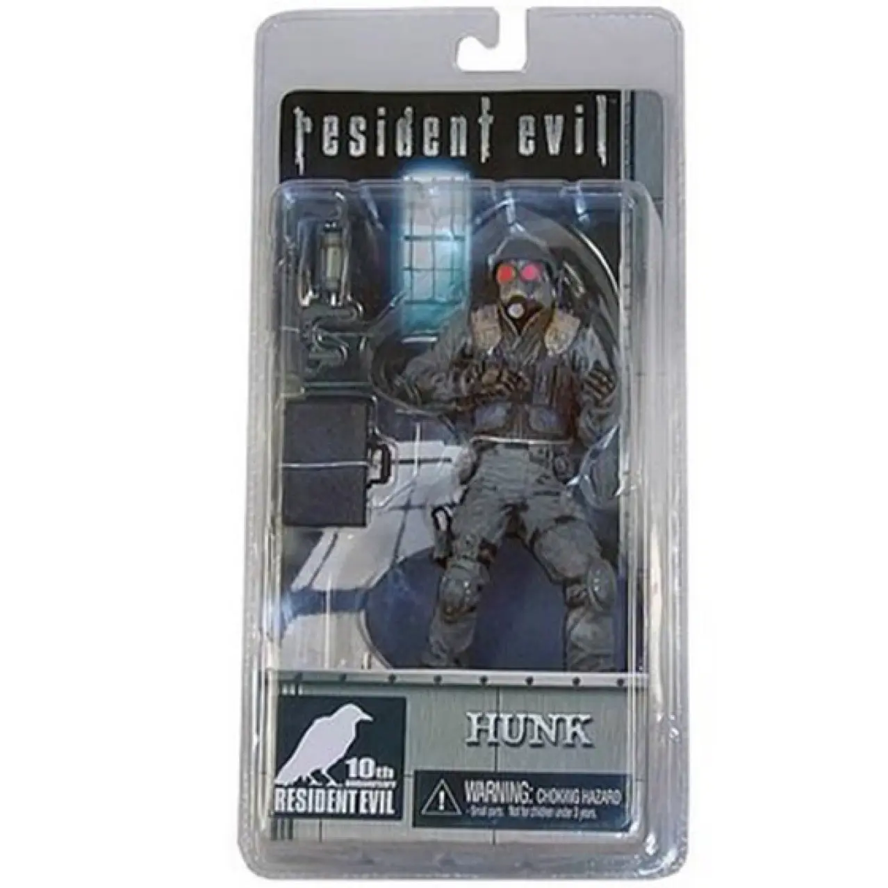 Neca Biohazard Zombie Dog Hank Gas Mask Collectible Model, Desktop Decoration, Halloween Gift, Birthday Present, Hand-Painted Detailing