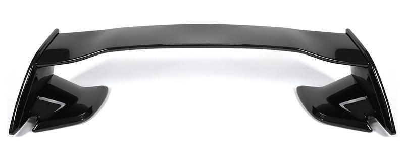 Trunk Spoiler Compatible with 2015-2021 Subaru WRX STI 4 Door Sedan Rear Trunk Spoiler Wing Lid Plastic Glossy Black Vehicle Autos Automotive Car Accessories