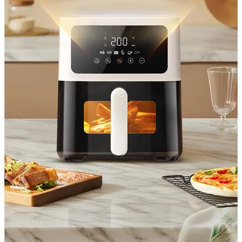 Visible Window Household Air Fryer Multifunctional Oven Combo with Even Heating Without Flipping Food
